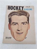 Hockey blueline oct 1958