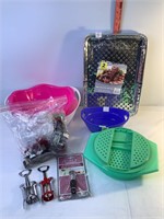 Grill Pans, Bowls, Cookie Cutters, & Misc