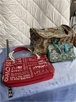 Route 66 Duffel Bag, Fabric Tote & Makeup bag