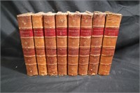 8 Leather volumes of George Elliots works
