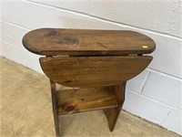 Small Drop Leaf End Table