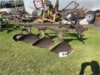 Antique 3-Bottom Plow