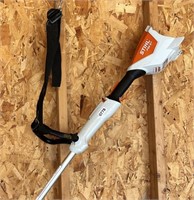 Like new Stihl battery operated weed eater FSA 57