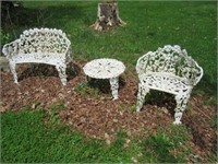 Cast iron furniture