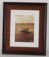 FRAMED SIGNED PHOTO PRINT OF A DORRY