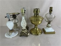 Assortment of Vintage Lamps