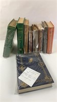 Assorted vtg/antique books (9)