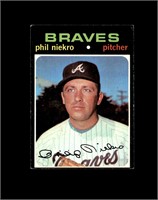 1971 Topps #30 Phil Niekro EX-MT to NRMT+