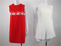 Vintage 1960s Mini Dress & Romper