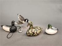 4 Duck decoys.