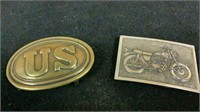 Reproduction US Civil War Union Belt Buckle &