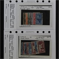 Italy 20th century Stamps #248//603, CV $1600+