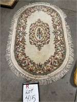 Wool Oval Rug 3ft x 5ft