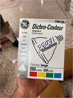 NEW 39 pcs- dichro- color light bulbs