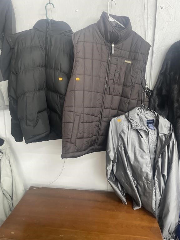 3 jackets size xl