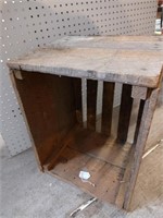 Wood Crate 12" T x 19" W