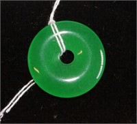 Green Jade Bi disc, with attractive green