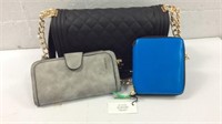 New! Purse and Two Wallets M13C