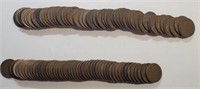 (2) Rolls of Lincoln Wheat Cents **