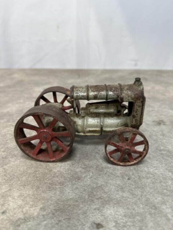 Vintage Cast Iron Fordson Tractor
