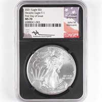 2021 T1 Mercanti ASE NGC MS70