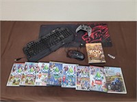 Games, keyboard, controller and more