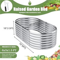 Galvanized Raised Garden Bed Outdoor