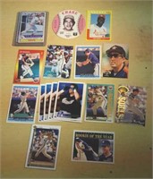 Baseball cards with Rookies