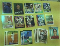 Valenzuela, Vaugh, Ventura Baseball cards