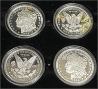 (RS) Ten .5oz 1964 Morgan Silver Dollars & 2020