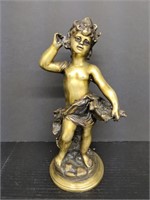 Bronze Cherub Statue