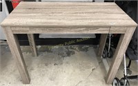 Gray Desk w/Drawer