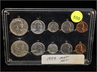 1959 Silver Mint Set