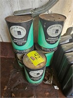 (5) cans of white motor hydraulic transmission