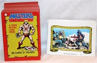 1984 Masters of the Universe Complete Card Set
