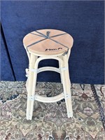 Bamboo & Rattan Dining Barstool Unfinished