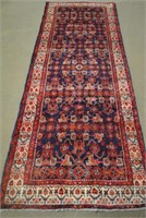 Persian Mahal Hand Knotted Runner 3.5 x 9.7