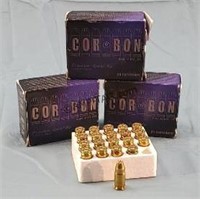 3 Boxes of 20 60 Rds Corbon 357 Sig 125gr HP Ammo