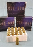 3 Boxes 60 Rds Corbon 357 Sig 125gr HP Match Ammo