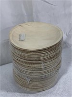 ECOSOUL PALM LEAF PLATES 8IN 50PLATES
