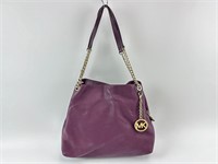 MIchael Kors Maroon Shoulder Bag 12.5"