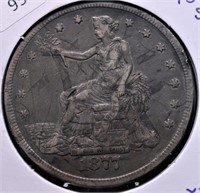 1877 S TRADE DOLLAR XF DETAILS
