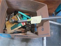 Lot of assorted paint supplies,
