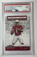 2019 Contenders #KM Kyler Murray Rookie ROY PSA 9!