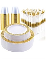 ( New ) 350 Piece Dinnerware Set for Wedding &