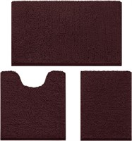 (3 pcs - Size:17x24 + 20x32 inches - brown)