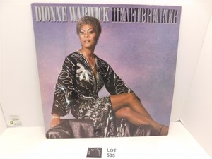 DIONNE WARWICK HEARTBREAKER LP RECORD ALBUM