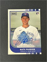 2021 Topps Archives Nate Pearson Auto RC