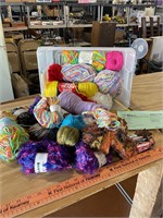 Assorted yarns