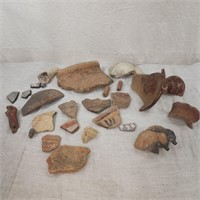 Native American/Pre Columbian pottery sherds